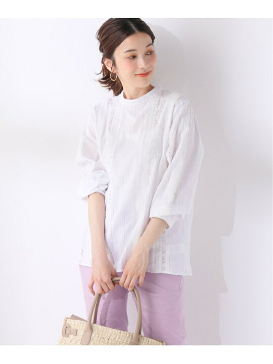 楽天市場】【SALE／60%OFF】ドビーロンレースブラウス Spick & Span 