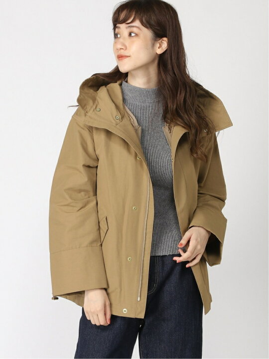 楽天市場】【SALE／50%OFF】グログランフーディーライナーブルゾン  