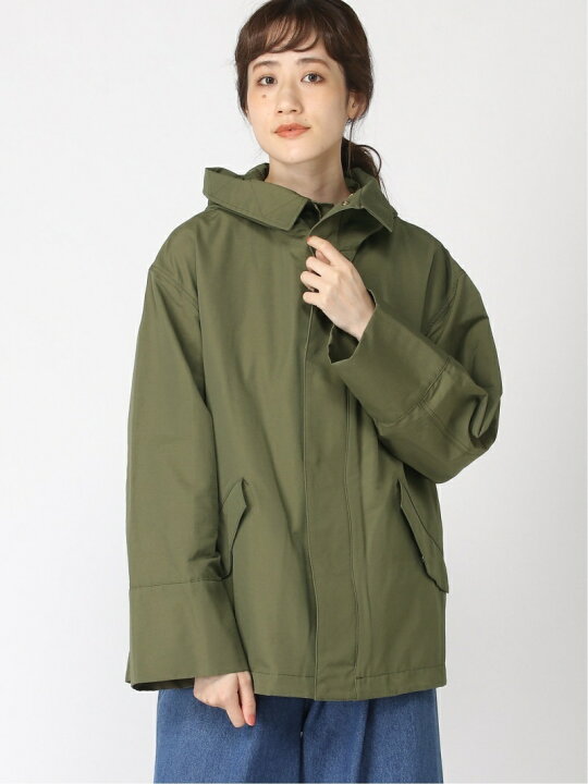 楽天市場】【SALE／50%OFF】グログランフーディーライナーブルゾン 