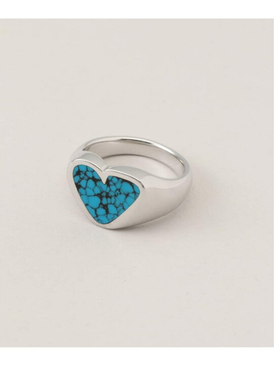 楽天市場】【PREEK/プリーク】rough heart turquoise ring FRAMeWORK 