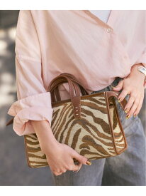 《一部店舗+WEB限定》A VACATION/ア ヴァケーション SABRINA ZEBRA/A Spick & Span スピックアンドスパン バッグ ショルダーバッグ ブラウン【送料無料】[Rakuten Fashion]