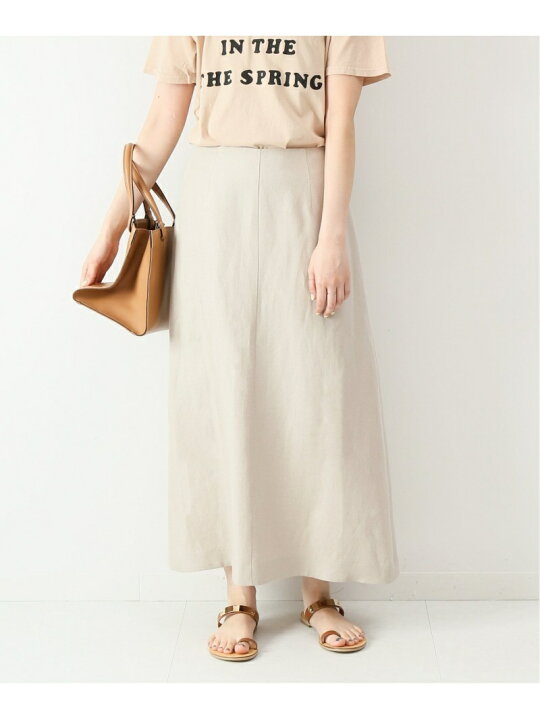 楽天市場】【SALE／60%OFF】リネンセミフレアスカート Spick & Span  