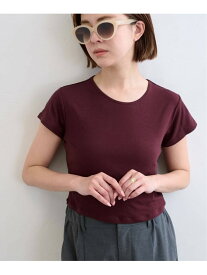 【SALE／30%OFF】ベアフライスハーフスリーブT U by SPICK&SPAN ユーバイスピックアンドスパン トップス カットソー・Tシャツ レッド ホワイト パープル グレー【RBA_E】【送料無料】[Rakuten Fashion]