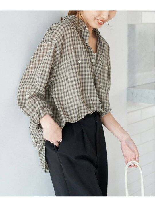 楽天市場】【SALE／30%OFF】≪追加≫コットンボイルチェックシャツ 