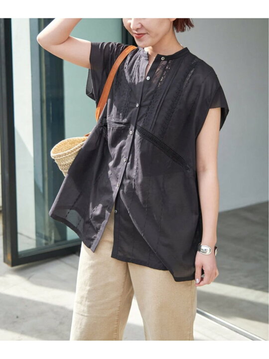 楽天市場】【SALE／30%OFF】60ローンフレンチレースブラウス Spick 