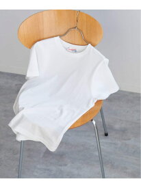 ファインコットンTシャツ Spick & Span スピックアンドスパン トップス カットソー・Tシャツ ホワイト グレー ベージュ【送料無料】[Rakuten Fashion]