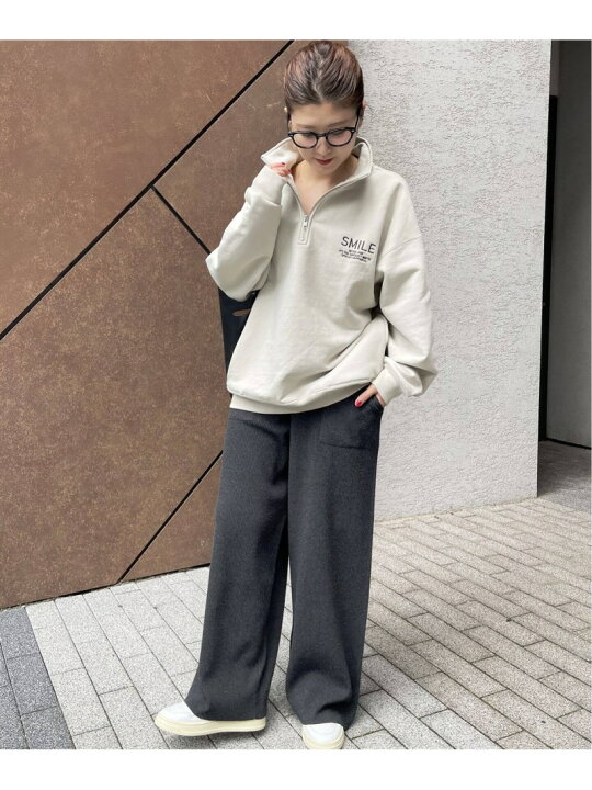 楽天市場】【SALE／30%OFF】ハーフジップバックロゴスウェット Spick 