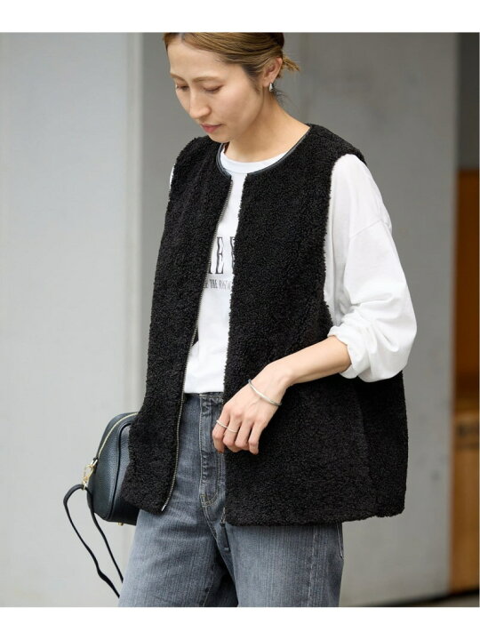 フレームワーク 黒 ベスト/ジレ(レディース)の通販 35点 | FRAMeWORKの  