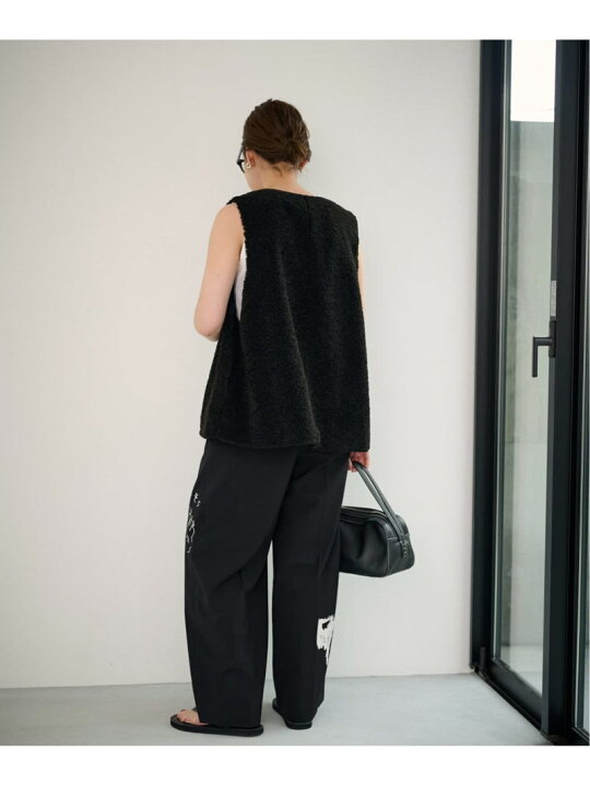 フレームワーク 黒 ベスト/ジレ(レディース)の通販 35点 | FRAMeWORKの  