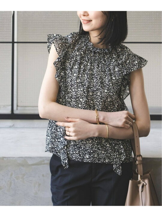 楽天市場】【SALE／30%OFF】《追加3》モノトーンフラワープリント  