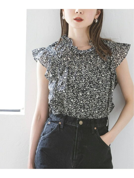 楽天市場】【SALE／30%OFF】《追加3》モノトーンフラワープリント  