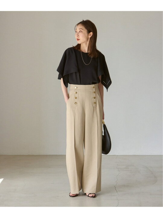 楽天市場】【SALE／30%OFF】《追加》ラダーラインケープフレアブラウス 