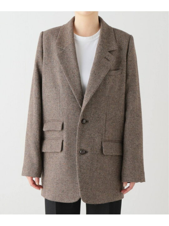 楽天市場】【SALE／30%OFF】シェットランドツイードオーバージャケット 