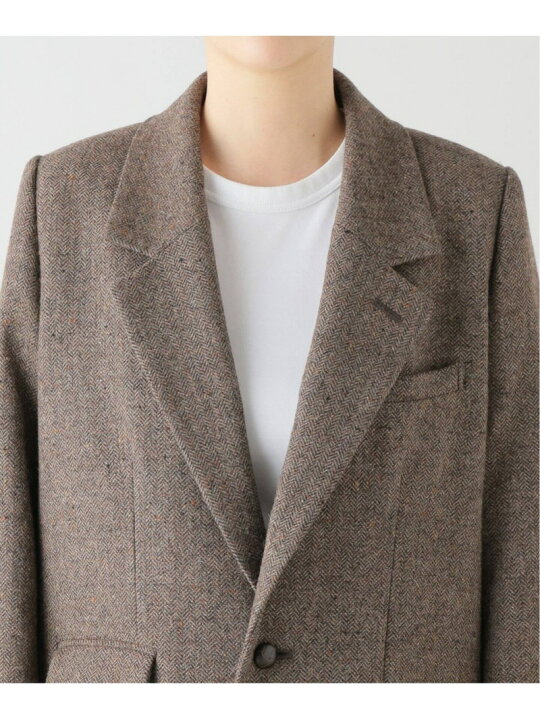 楽天市場】【SALE／30%OFF】シェットランドツイードオーバージャケット 