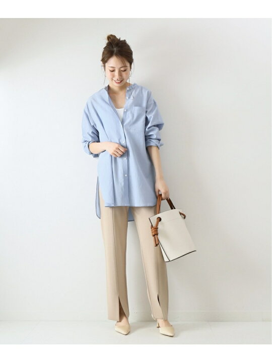 楽天市場】【SALE／60%OFF】バンドカラーチュニックシャツ Spick 