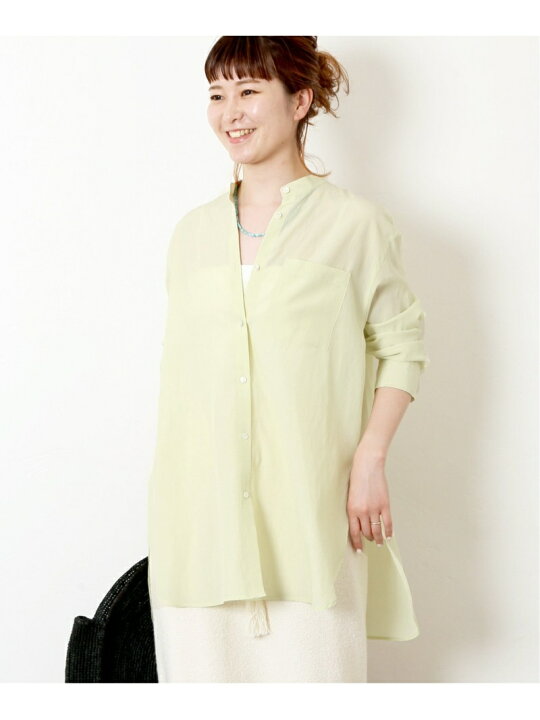 楽天市場】【SALE／60%OFF】バンドカラーチュニックシャツ Spick 
