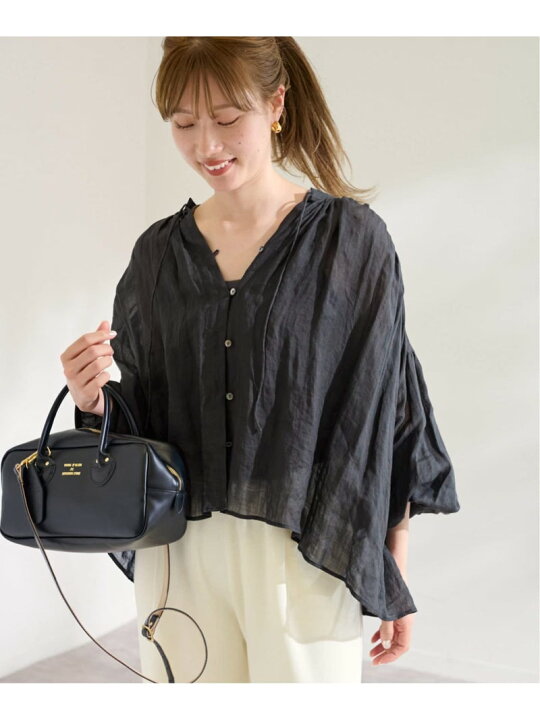 楽天市場】【SALE／30%OFF】ギャザーブラウス FRAMeWORK フレーム  