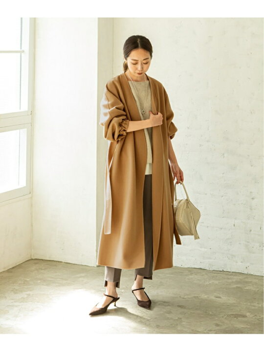 楽天市場】【SALE／50%OFF】W/Nyリバーパフガウンコート2 NOBLE  