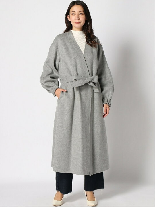 楽天市場】【SALE／50%OFF】W/Nyリバーパフガウンコート2 NOBLE 