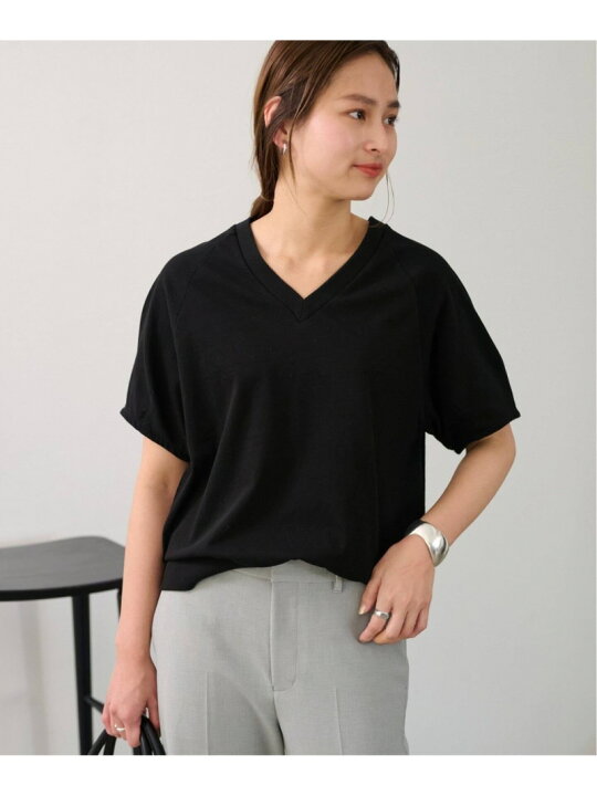 楽天市場】【SALE／30%OFF】ツイスト天竺VネックT FRAMeWORK フレーム  