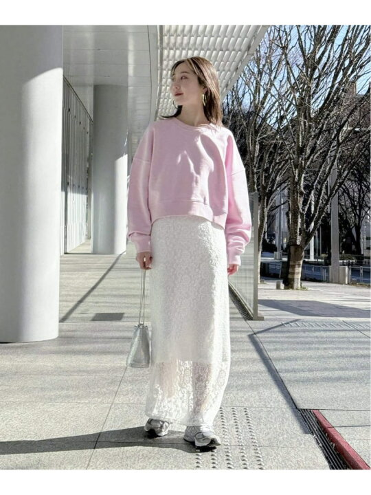 楽天市場】【SALE／30%OFF】2wayストレッチレーススカート NOBLE  