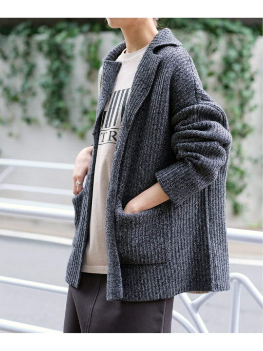 楽天市場】【SALE／30%OFF】オーバーサイズニットジャケット Spick 