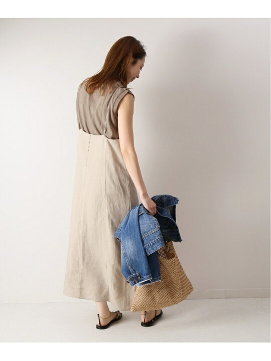 楽天市場】【SALE／60%OFF】リネンパネルキャミワンピース Spick  