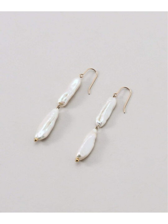 楽天市場】MIHOKO SAKAI/ミホコサカイ フェザーパールピアス NOBLE 