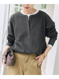 《WEB限定 / 追加》2枚SETヘンリーネックプルオーバー Spick & Span スピックアンドスパン トップス カットソー・Tシャツ ブラウン ベージュ グレー【送料無料】[Rakuten Fashion]