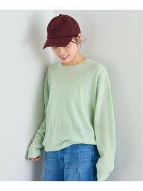 シアーニットプルオーバー U by SPICK&SPAN ユーバイスピックアンドスパン トップス ニット グレー グリーン ピンク イエロー【送料無料】[Rakuten Fashion]