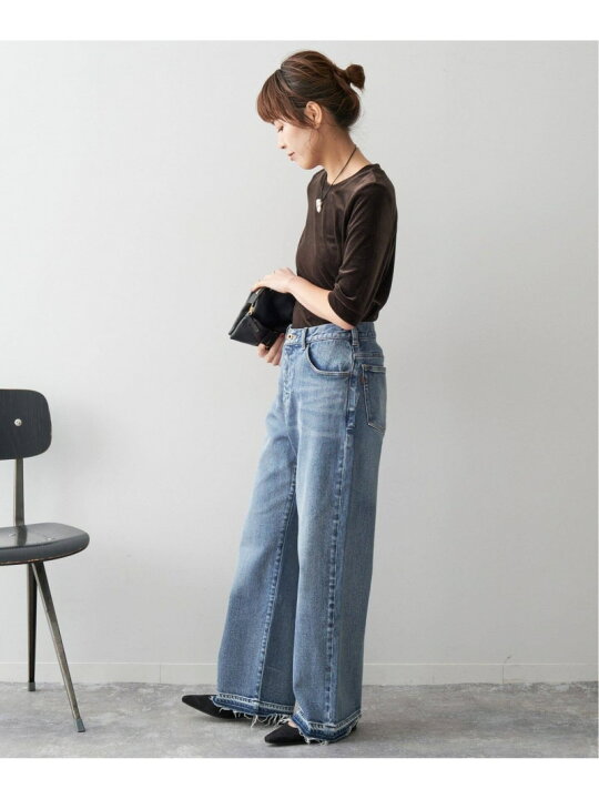 楽天市場】≪追加3≫5 1/2 LOOSE-STRAIGHT DENIM Spick & Span 