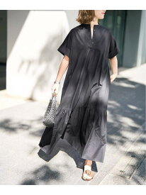 《追加》ローンティアードマキシワンピース Spick & Span スピックアンドスパン ワンピース・ドレス ワンピース ブラウン ブラック【送料無料】[Rakuten Fashion]