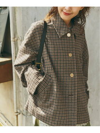《40周年 別注 / 予約》Traditional Weatherwear MALTON B/T SHORT* GNCLB CHK Spick & Span スピックアンドスパン ジャケット・アウター ステンカラーコート ブラウン【先行予約】*【送料無料】[Rakuten Fashion]