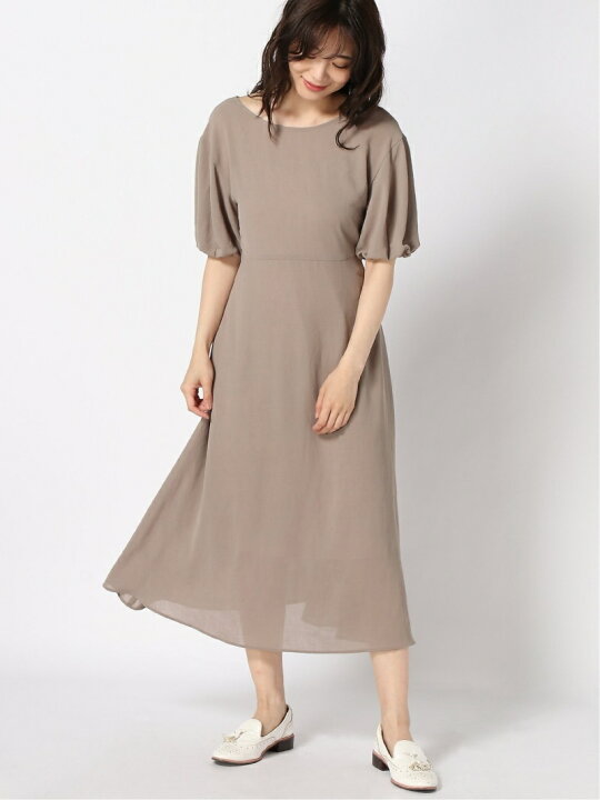 楽天市場】【SALE／50%OFF】VネックソフトAラインワンピース NOBLE  