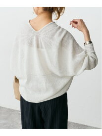 【SALE／30%OFF】ペーパーヤーンコクーンシルエットプルオーバー Spick & Span スピックアンドスパン トップス ニット ホワイト ブラウン ベージュ ブルー【RBA_E】【送料無料】[Rakuten Fashion]