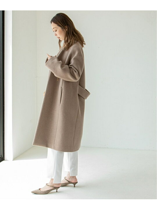楽天市場】【SALE／50%OFF】MTRウールカシミヤ Vカラーコート NOBLE 