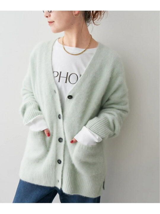 楽天市場】【SALE／30%OFF】フォックスカシミヤMIX Vネック 