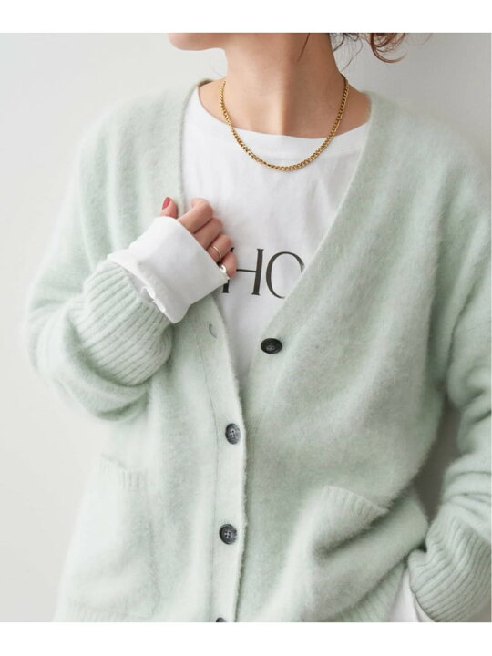 楽天市場】【SALE／30%OFF】フォックスカシミヤMIX Vネック 
