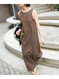 《追加》天竺アメスリロングワンピース Spick & Span スピックアンドスパン ワンピース・ドレス ワンピース ブラウン ブラック【送料無料】[Rakuten Fashion]