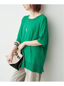 【SALE／30%OFF】《一部店舗+WEB限定 / 追加》14GWASHABLE2WAYポンチョプルオーバー Spick & Span スピックアンドスパン トップス ニット グレー グリーン ピンク ブラック【RBA_E】【送料無料】[Rakuten Fashion]
