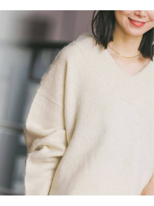 楽天市場】【SALE／30%OFF】《追加》YAK/ヤク ワイドVネックニット 3  