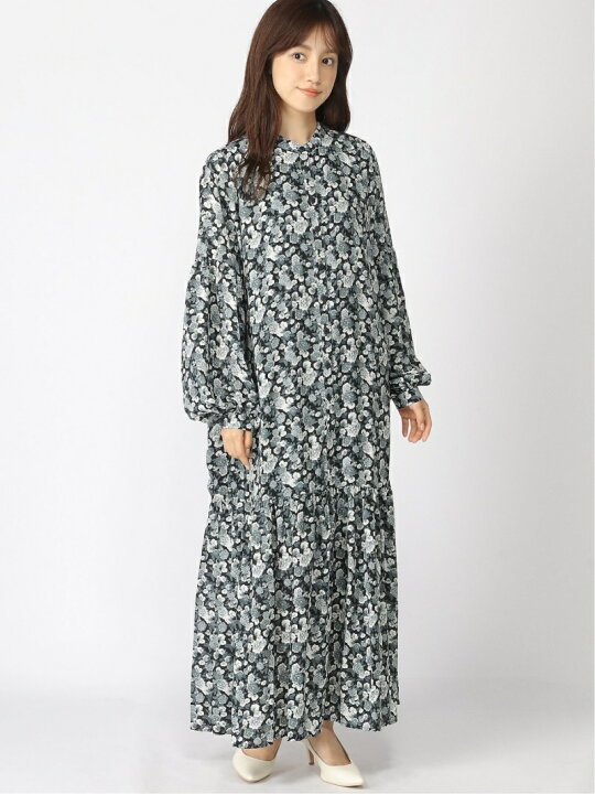 楽天市場】JUST フラワープリントドレス JUST スピックアンドスパン  