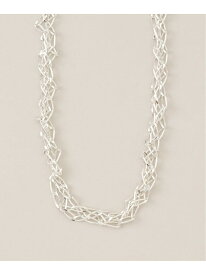 PREEK/プリーク braid chain necklace FRAMeWORK フレームワーク アクセサリー・腕時計 ネックレス シルバー【送料無料】[Rakuten Fashion]