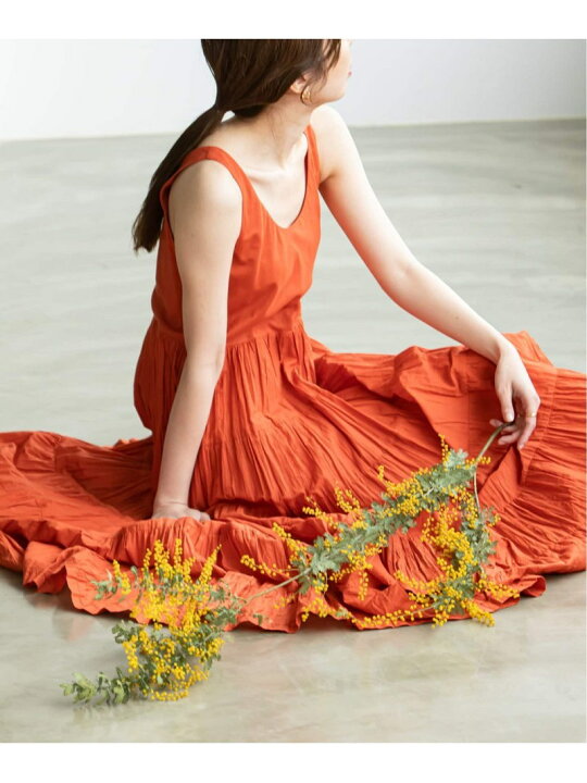 楽天市場】【MARIHA】草原の虹のドレス(ノースリーブ) NOBLE ノーブル  