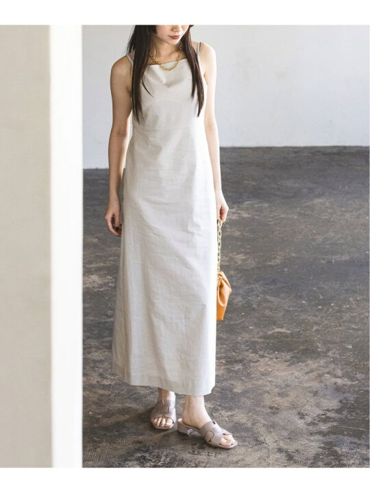 楽天市場】【SALE／30%OFF】麻ストレッチキャミソールワンピース  