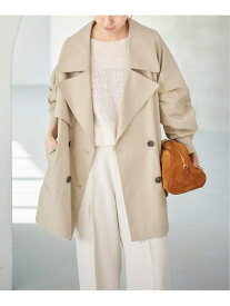 《新色有り / 追加》C/Pミドル丈トレンチコート Spick & Span スピックアンドスパン ジャケット・アウター トレンチコート ベージュ ネイビー【送料無料】[Rakuten Fashion]