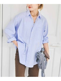 《予約》ソフトオックスルーズシャツ Spick & Span スピックアンドスパン トップス シャツ・ブラウス ブルー ホワイト カーキグリーン【先行予約】*【送料無料】[Rakuten Fashion]
