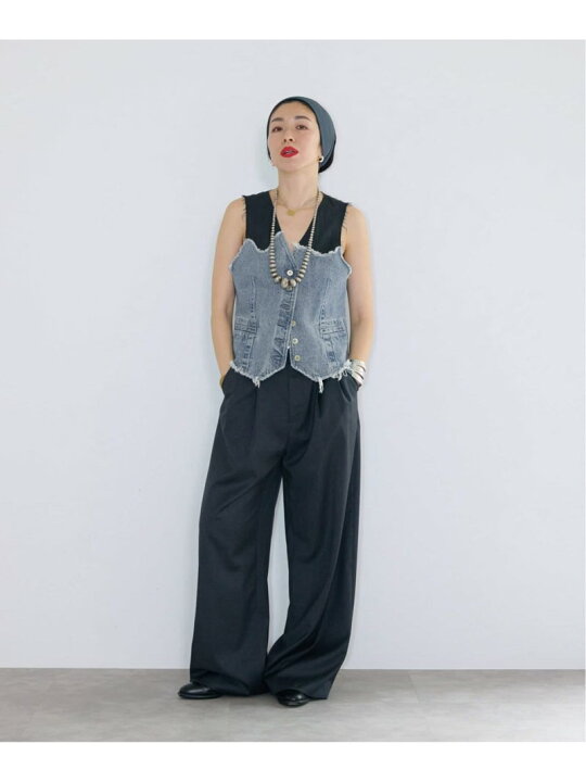 楽天市場】【SALE／30%OFF】OUT OF FRAMe デニムドッキングミニベスト 