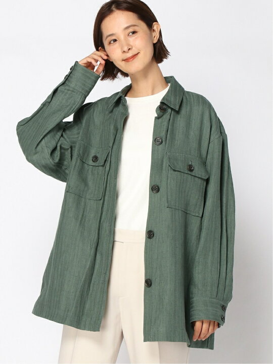 楽天市場】【SALE／60%OFF】ヘリンボーンシャツジャケット Spick 