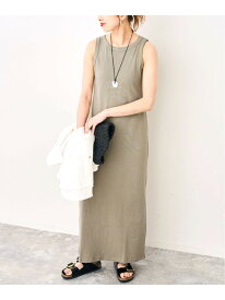 《追加2》天竺アメスリロングワンピース Spick & Span スピックアンドスパン ワンピース・ドレス ワンピース ベージュ【送料無料】[Rakuten Fashion]